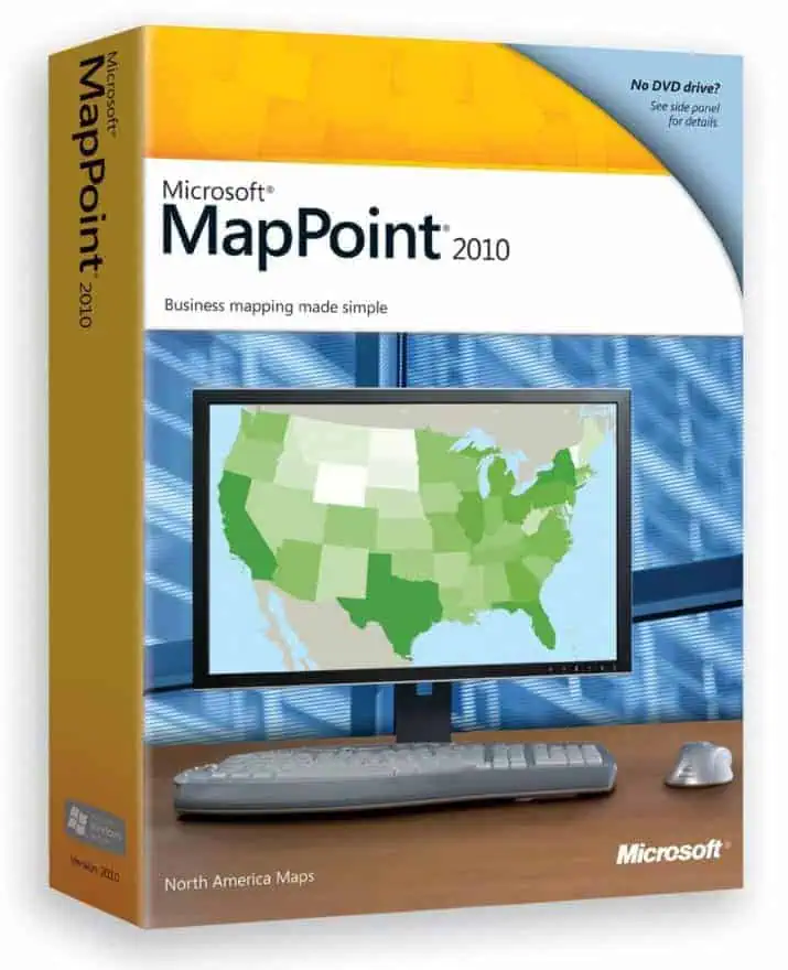 MapPoint Software Box | Microsoft MapPoint Replacement | RouteSavvy Route Planning Software