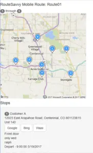 Routing Software Features: Mobile Integration | RouteSavvy.com