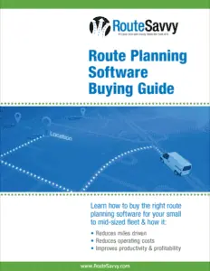 Route planning software buyers guide