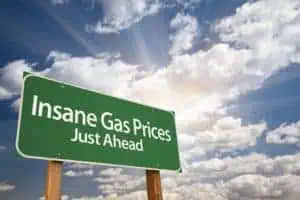 Gas Prices Sign | Fuel Price Hike Strategies For Fleets To Mitigate Rising Gas Prices | RouteSavvy.com