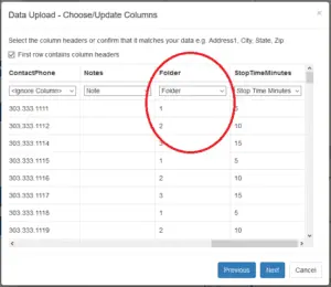 Route Planner Features – Folders | RouteSavvy Route Planner