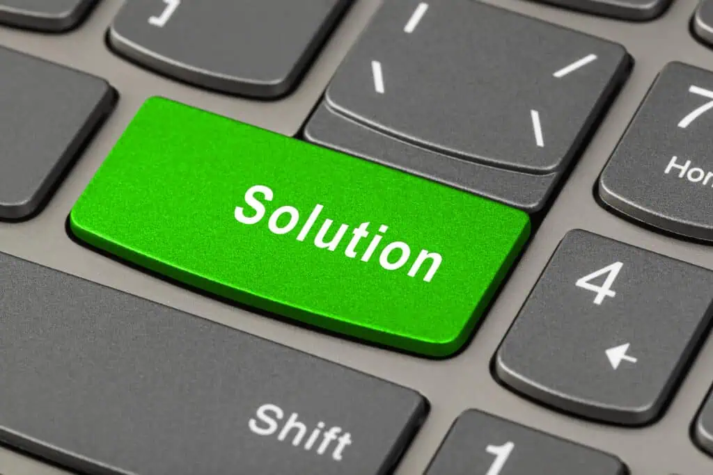 Green Keyboard Solution Button | RouteSavvy Route Builder Service | RouteSavvy Route Optimization Software