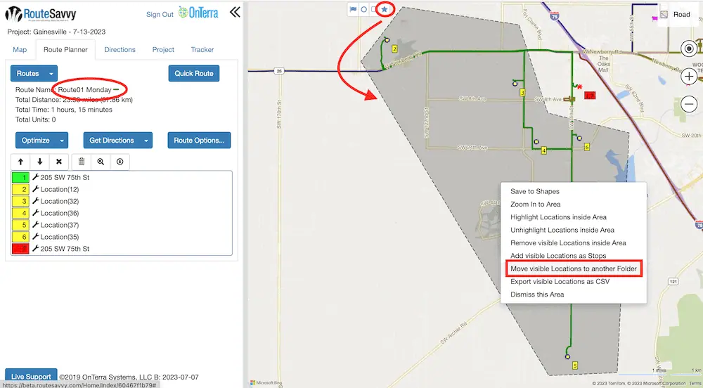 RouteSavvy Screenshot | RouteSavvy Route Visualization Tools