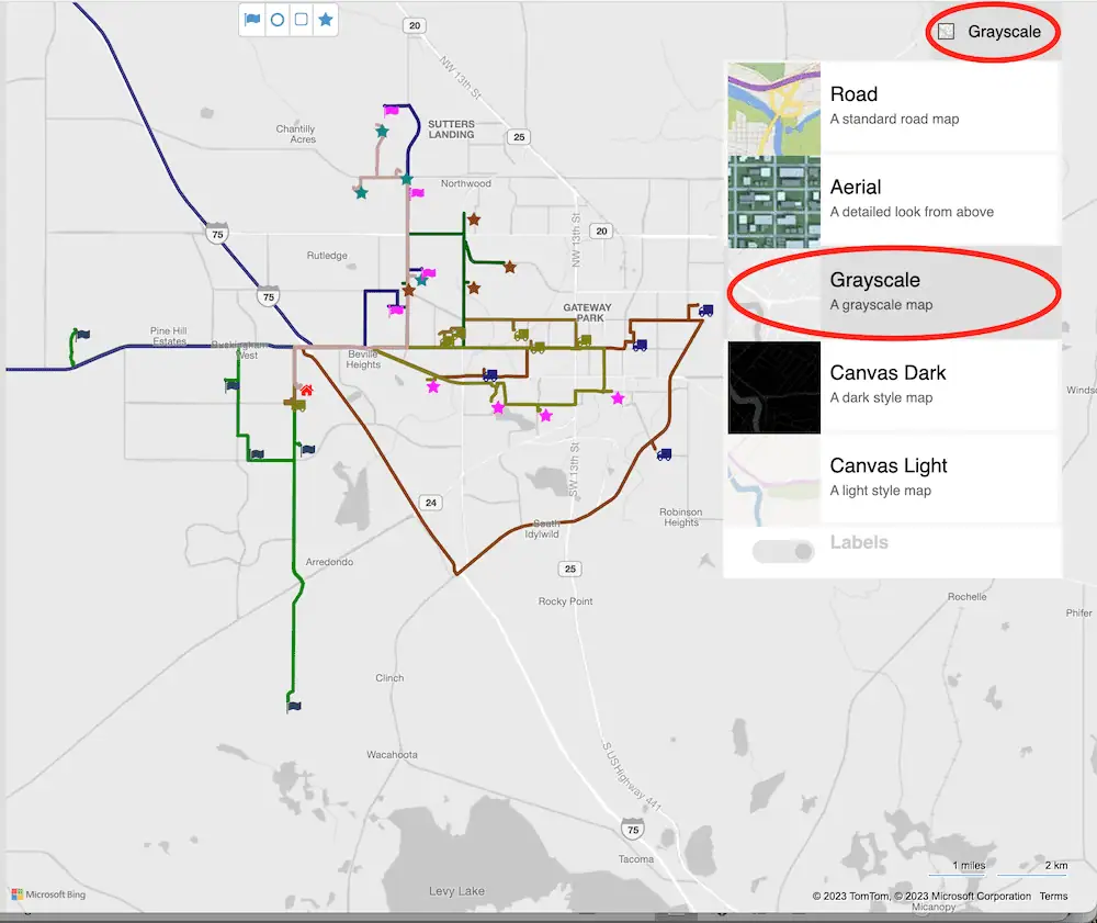 RouteSavvy Screenshot | RouteSavvy Route Visualization Tools