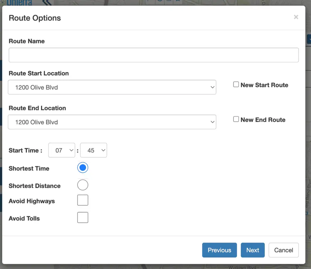 RouteSavvy Screen | RouteSavvy Quick Route Tutorial | RouteSavvy.com