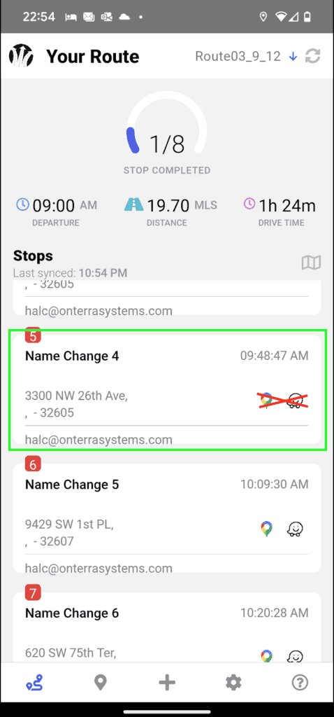 RouteSavvy Screenshot | Delivery Management Software 1