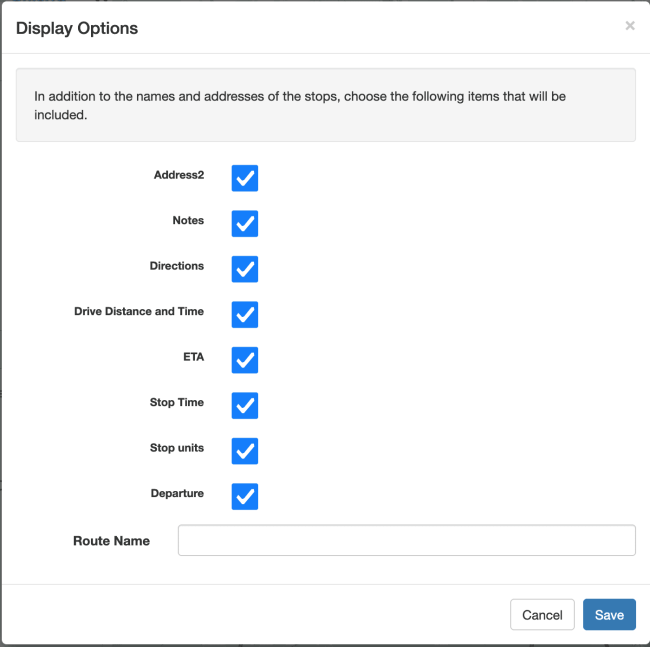 Display Options 11-15-2024